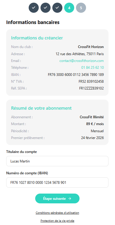 Signature SEPA plus rassurante
