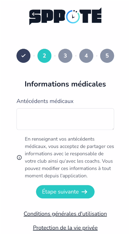 Antécédents médicaux